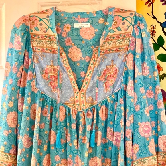 🌺🎉HP🎉🌺 NWOT Spell & The Gypsy/Revolve Love Story Blouse - Picture 5 of 16